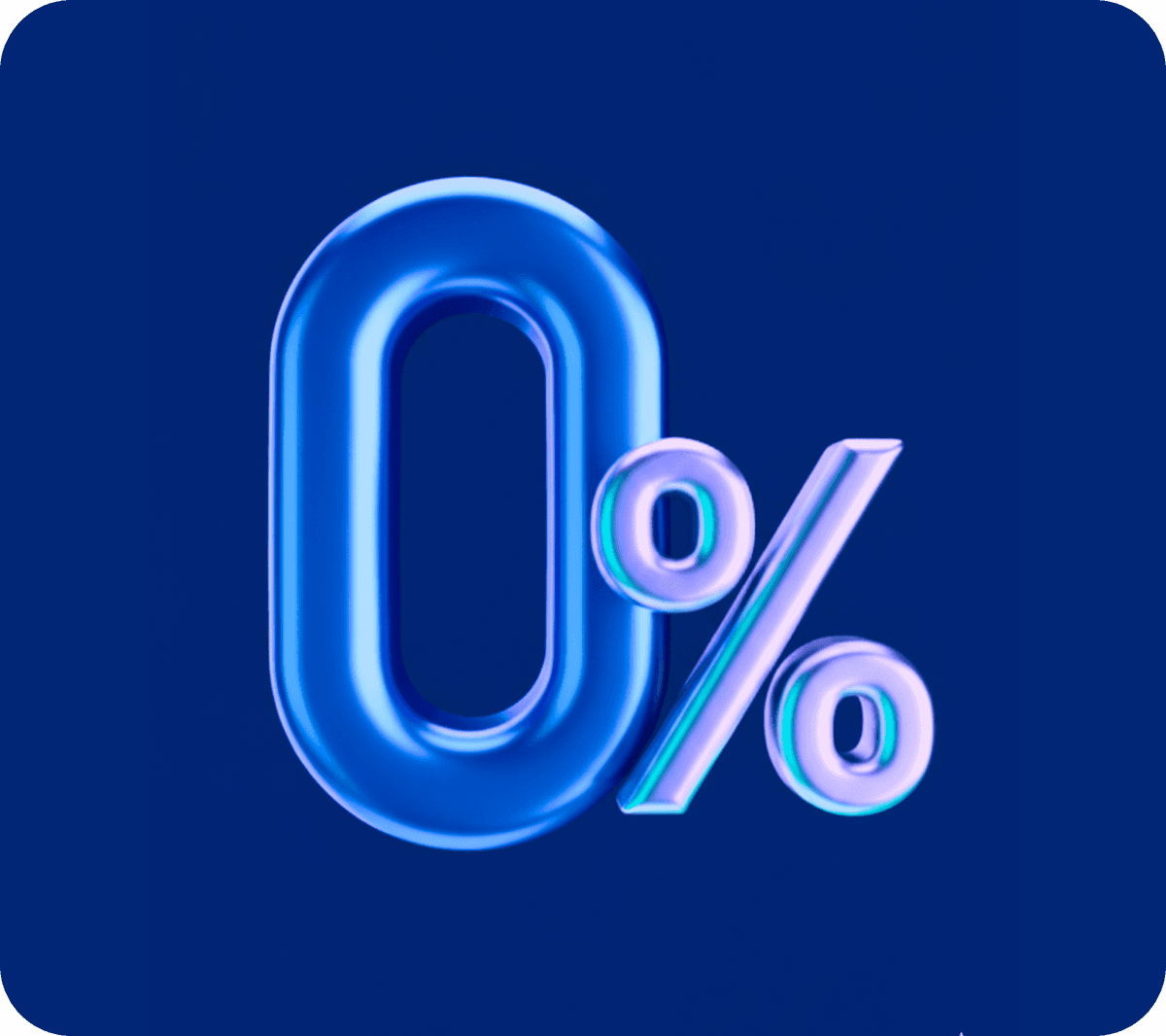 0% Interest graphic